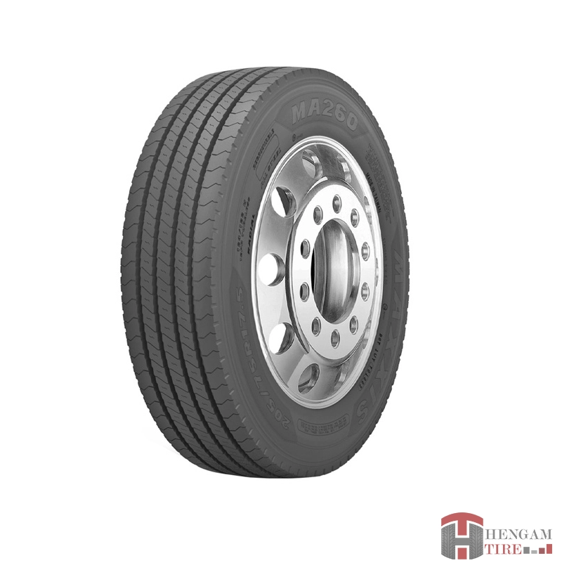 215.75.17.5 MA260 مکسس لاستیک 215/75/17.5 مکسس - MA260 - Image 1